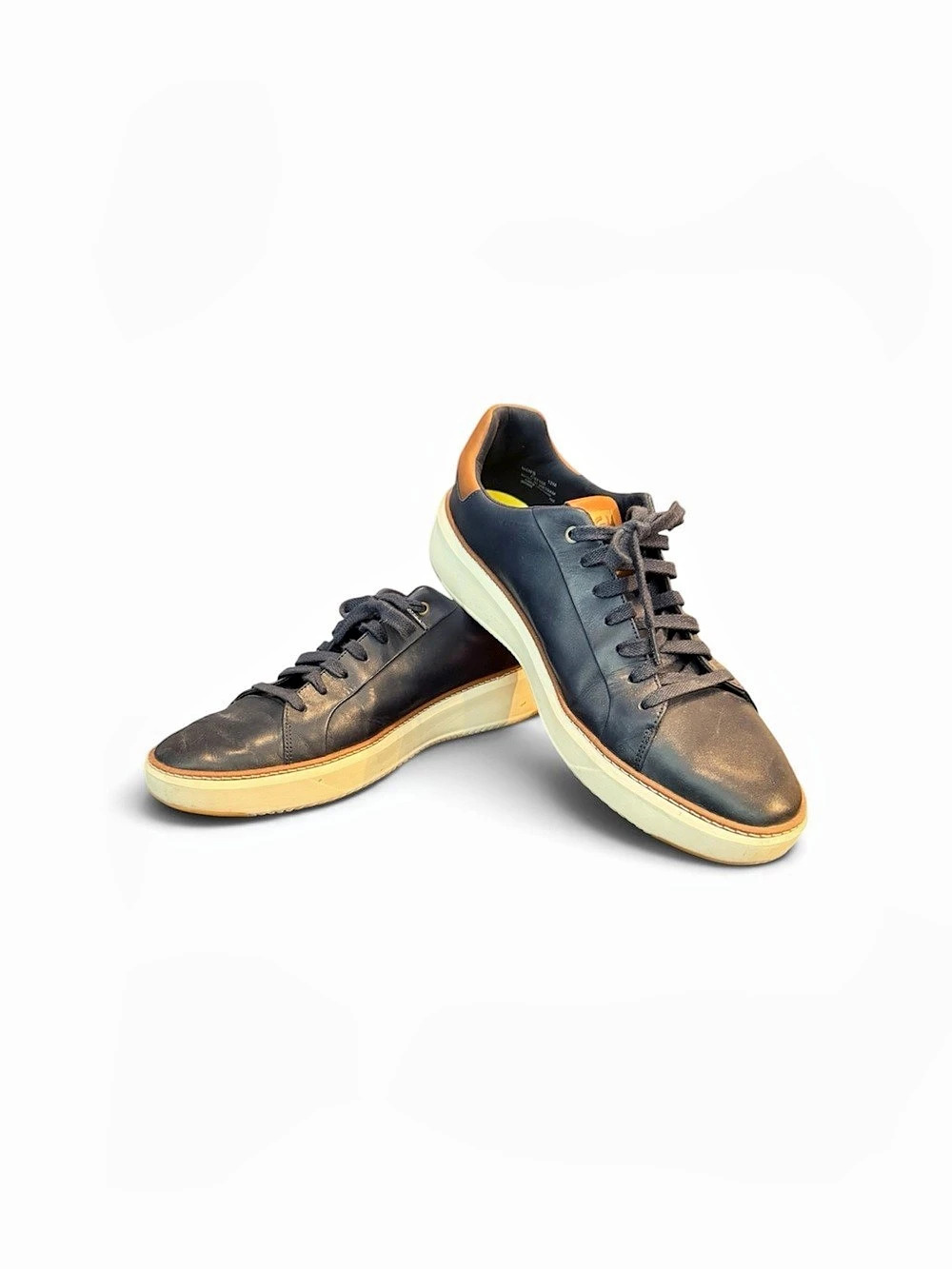 Cole Haan Grand Series Jensen Sneaker Men's Black & Orange Sneakers 12M